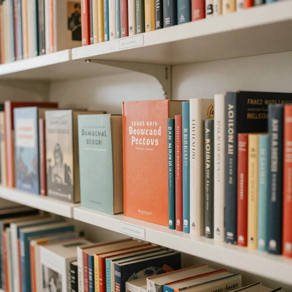 Library in modern home environment